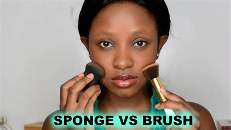 Makeup Blender Sponge Vs Brush | Saubhaya Makeup