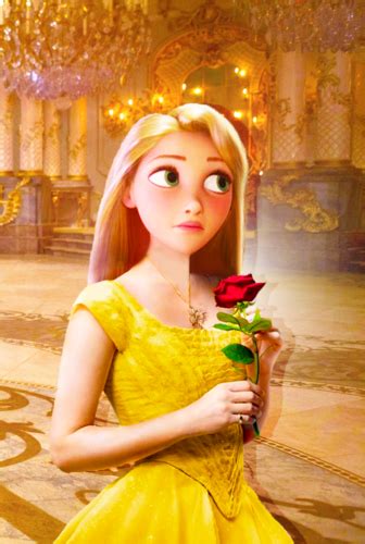 Disney Princess images Rapunzel in live action Belle's yellow dress HD ...