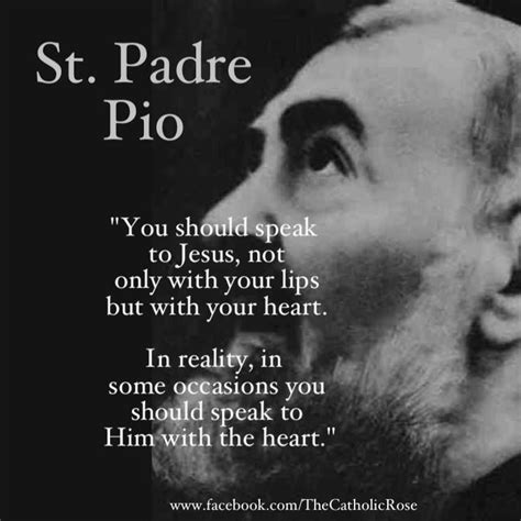 ~ St. Padre Pio... | Saint quotes catholic, Padre pio quotes, Catholic ...