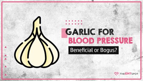 Garlic For Blood Pressure: Beneficial Or Bogus? | TheEMTSpot