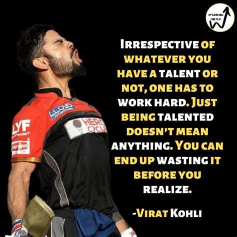 Top 12 Motivational Quotes from Virat Kohli - Upgrading Oneself