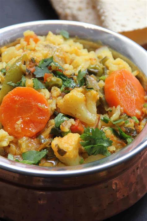 Mixed Lentils & Vegetables Khichdi - Instant Pot - Ministry of Curry