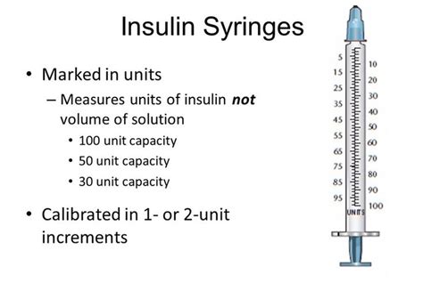 Patient guide for choosing correct insulin syringe size and length • Use a 30-unit syringe if ...