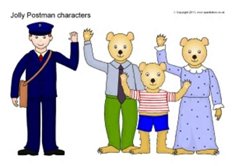 The Jolly Postman Teaching Resources & Story Sack Printables - SparkleBox