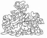 Disney Seven Dwarfs coloring Page  Download Print Or Color Online For sketch template