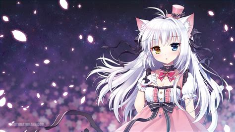 Hình ảnh anime girl tóc trắng thần thái, đẹp mê hồn