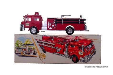 1971 Hess Toy Fire Truck (Seasons Greetings) – Jackie's Toy Store