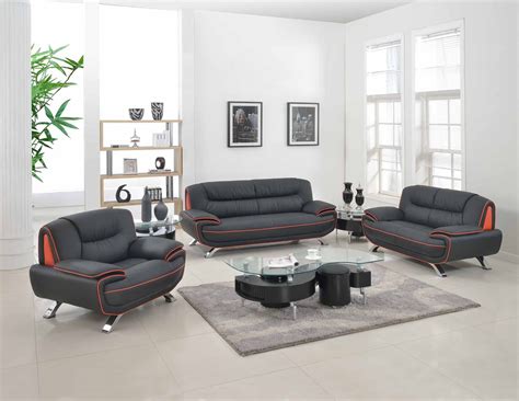 Modern Leather Sofa Set Designs For Living Room : Shaped Sofa Living Room Small Modern Designs ...