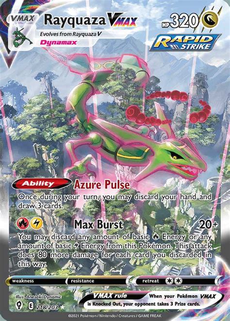 Rayquaza Vmax/Flaaffy - PokemonCard