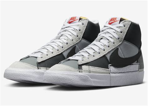 This Nike Blazer Mid ’77 Remastered Comes in Mixes of Grey and Black | LaptrinhX / News