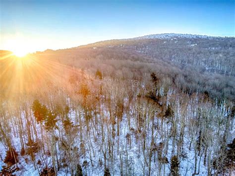 January Winter Scenes from Banner Elk North Carolina Stock Image ...