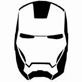 Iron Man Helmet Coloring Page  Pages Ultra sketch template
