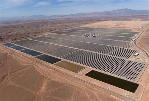 There's a solar farm in Morocco that's so big you can see it from space ...