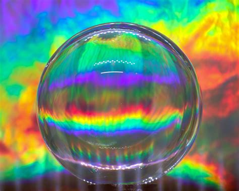 Rainbow Crystal Ball Glass - Free photo on Pixabay - Pixabay