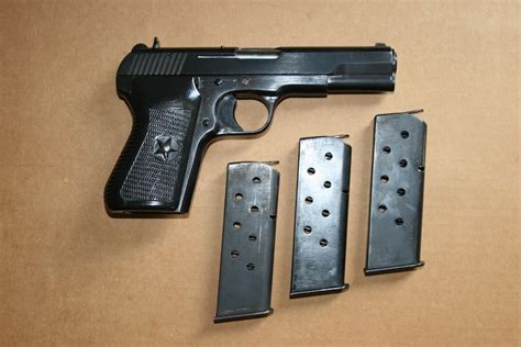 Norinco Chinese Tokarev Model 54-1 Pistol 9mm 4.5" Barrel 8 Rounds