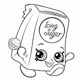 Sugar Cookie Coloring Pages sketch template
