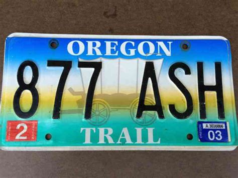 License Plate, Oregon, 1966-1967, P. U. C. , Public