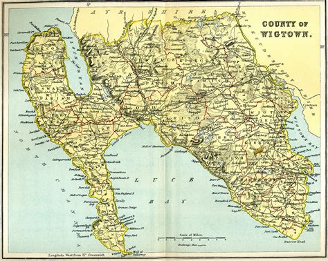 County of Wigtown Map