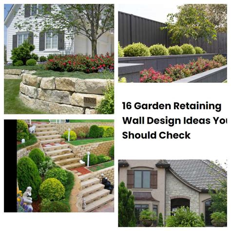 16 Garden Retaining Wall Design Ideas You Should Check | SharonSable