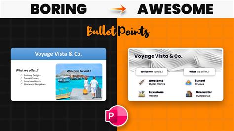 PowerPoint Bullet Points : Make it Awesome - PowerPoint Tutorial - YouTube