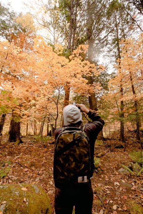 Man With Brown Backpack · Free Stock Photo