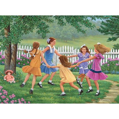 Ring Around the Rosie 1000 Piece Jigsaw Puzzle | Bits and Pieces