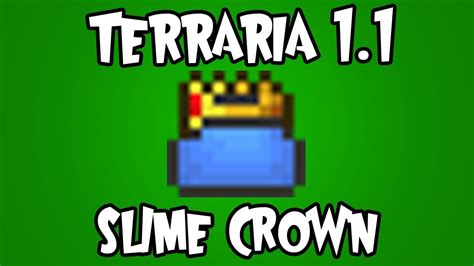 Terraria 1.1 - Slime Crown - YouTube