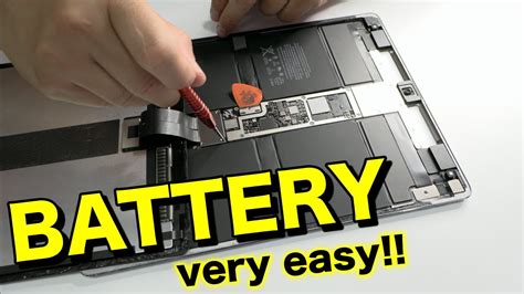 iPad Pro 12.9" 2nd Gen. A1670 Battery Replacement WATCH OUT ⚠️⚠️ - YouTube