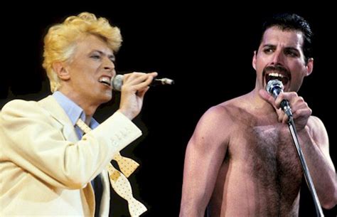 Death Column — David Bowie and Freddie Mercury are together again...