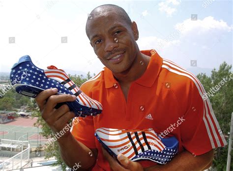 US SPRINTER MAURICE GREEN SHOWS HIS Editorial Stock Photo - Stock Image | Shutterstock