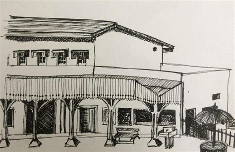 Ooty train station - India Pen sketch. Art on paper. | Pen sketch, New ...