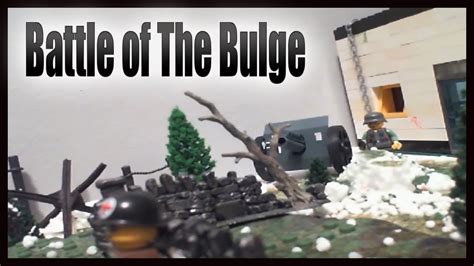 Lego WW2 Battle of The Bulge - YouTube