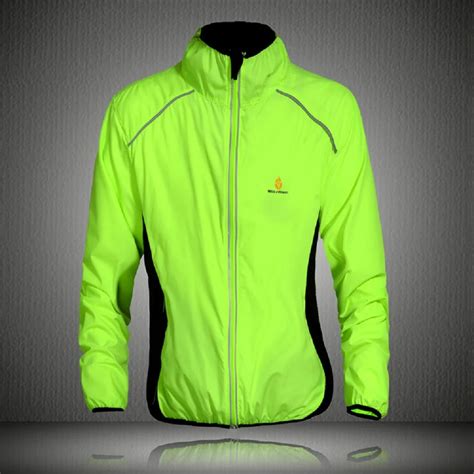 WOSAWE Jaqueta Corta Vento Light Weight Breathable Cycling Jacket Bike Bicycle Touring ...