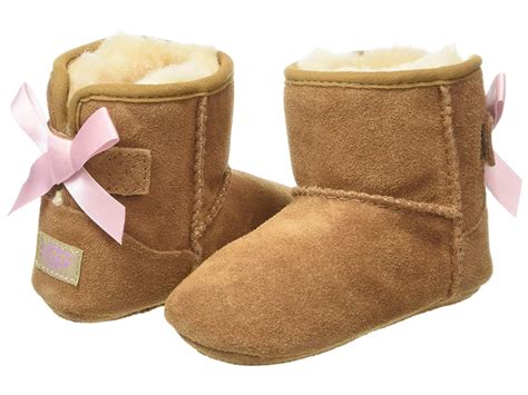 UGG - UGG Kids' I Jesse Bow Boot, Chestnut, Size Infant 1.0 - Walmart.com - Walmart.com