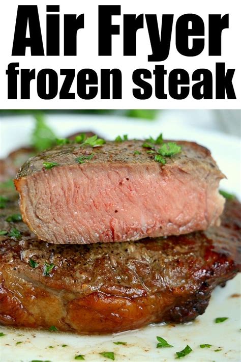 Frozen Steak in Air Fryer · The Typical Mom