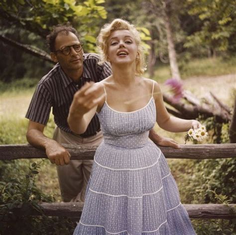 Marilyn Monroe and Arthur Miller photographed by... - Eclectic Vibes