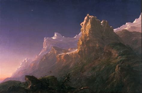 Online crop | mountain during nighttime digital wallpaper, Greek mythology, Prometheus ...