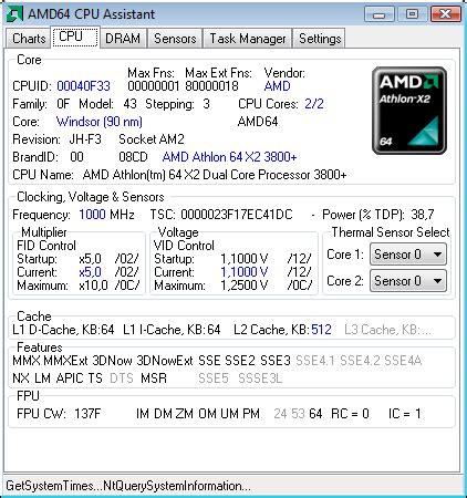 AMD64 CPU Assistant