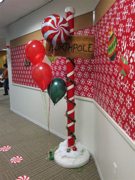 North Pole Decor | First Birthday Party Ideas | Pinterest | North pole ...