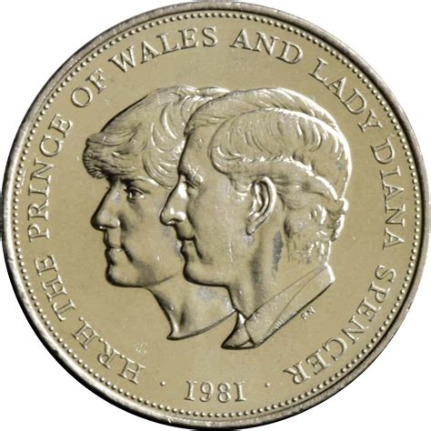 1981 Royal Wedding Circulating Crown - CrawleyCoins