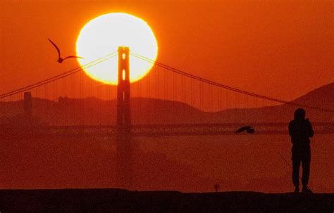 Golden Gate Bridge Sunset Photograph by Photo File - Pixels