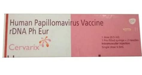 Durable Cervarix Human Papillomavirus Vaccine at Best Price in Mumbai ...