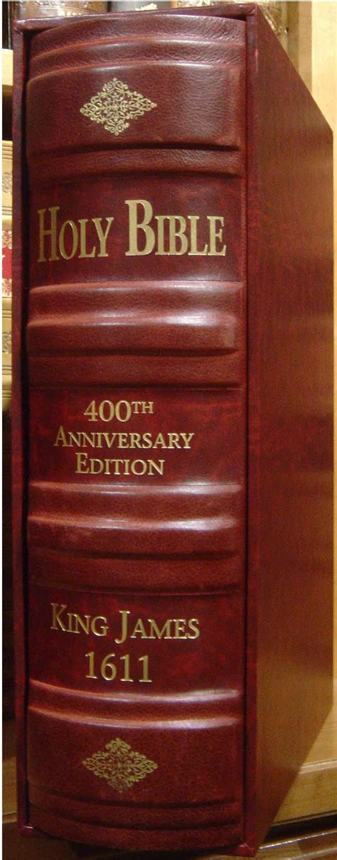 The 400th Anniversary Edition of the 1611 King James Bible. For 270 ...