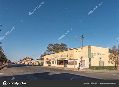 Brandfort South Africa August 2018 Street Scene Lodge Bank Other ...