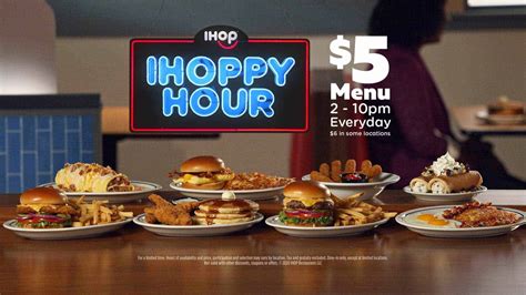 IHOP offers IHOPPY Hour with daily specials - Living On The Cheap