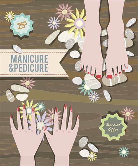 Best Manicure Pedicure Illustrations, Royalty-Free Vector Graphics ...