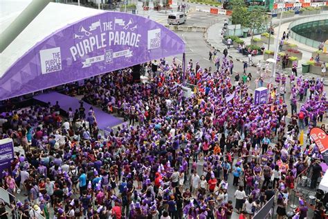 Singapore’s iconic buildings turn purple in support of persons with special needs - Hong Kong ...