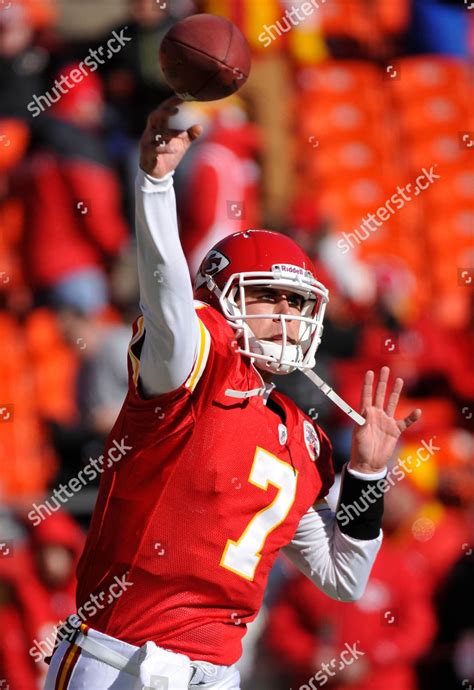 Kansas City Chiefs Quarterback Matt Cassel Editorial Stock Photo ...