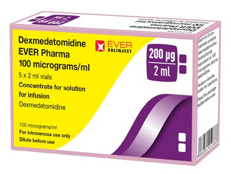 DEXMEDETOMIDINE EVER pharma - dosage-calculator.digital