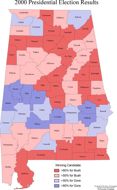 Alabama Maps - Politics